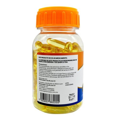 Omega 3 Aceite De Pescado 100 Caps - Imagen 2
