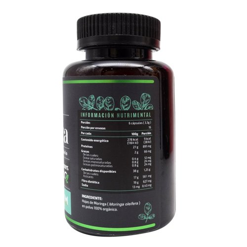 Moringa Organica 100 Cap - Imagen 2