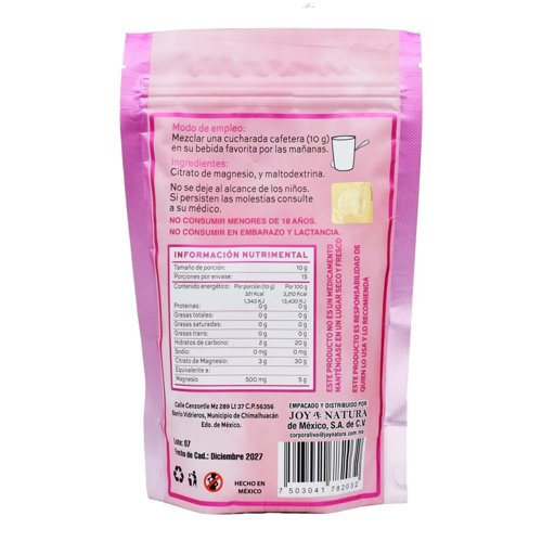 Citrato De Magnesio Natural 150 G - Imagen 2