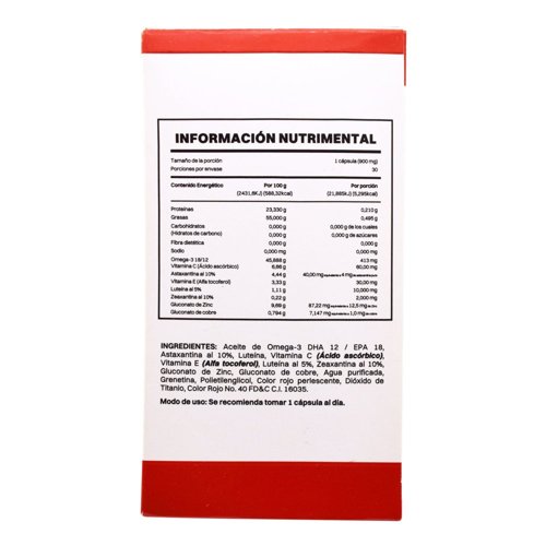 Omega 3 Astaxantina 30 Cap - Imagen 2