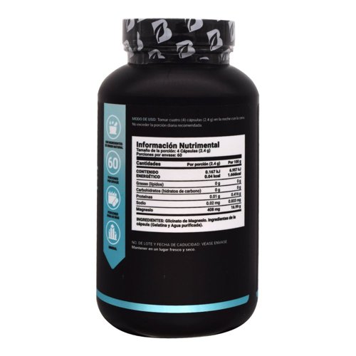 Glicinato De Magnesio 240 Cap - Imagen 2