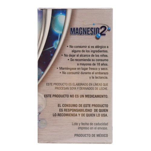 Glicinato Citrato Magnesio 60 Cap - Imagen 2