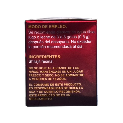 Shilajit Resina 25 G - Imagen 3