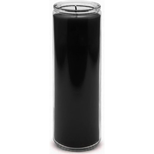 Veladora Parafina Lisa Mistica Negra 1 Pza
