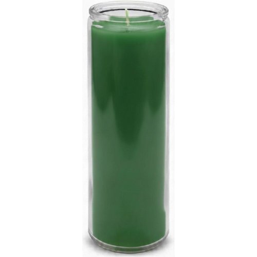 Veladora Parafina Lisa Mistica Verde 1 Pza