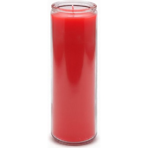 Veladora Parafina Lisa Mistica Roja 1 Pza