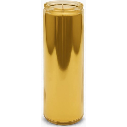 Veladora Parafina Lisa Mistica Dorado 1 Pza