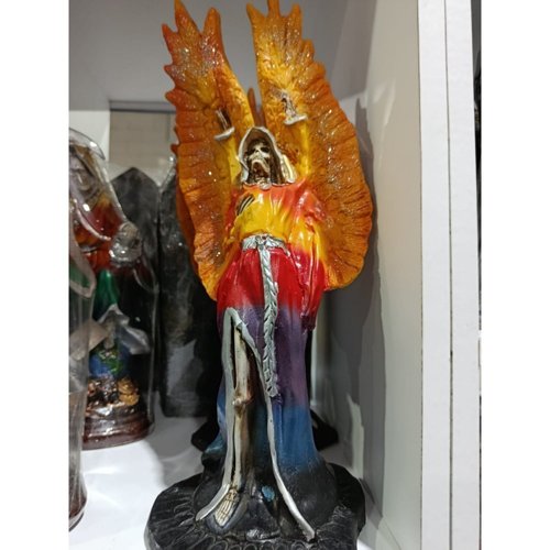 Bulto Muerte Protectora Angel De La Muerte 7 Col 30 Cm