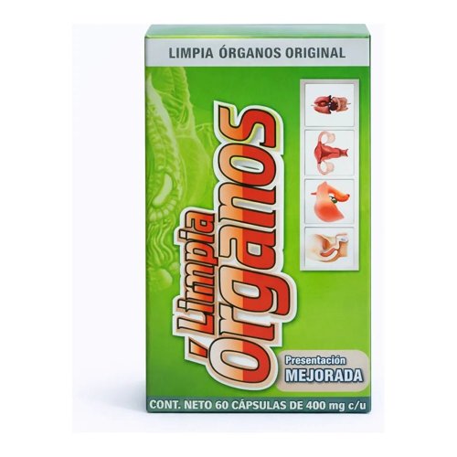 Capsulas Detox 60 Pza Natural (limpia Organos)