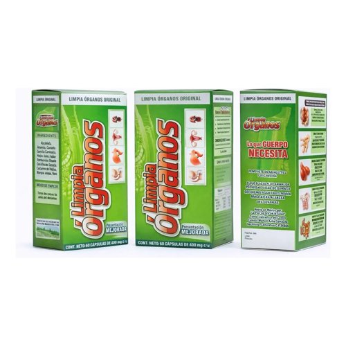Capsulas Detox 60 Pza Natural (limpia Organos) - Imagen 2