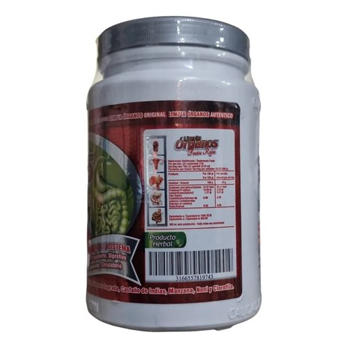 Fibra Limpia Detox Frutos Rojos Natural 500 G - Imagen 2