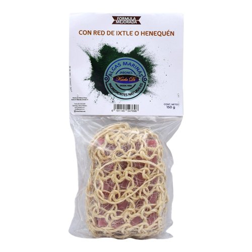 Jabon Algas Marinas Con Malla 90g