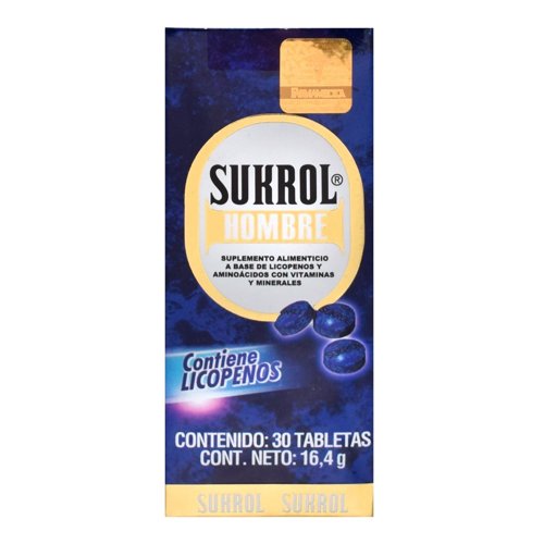 Sukrol Hombre 30 Tab
