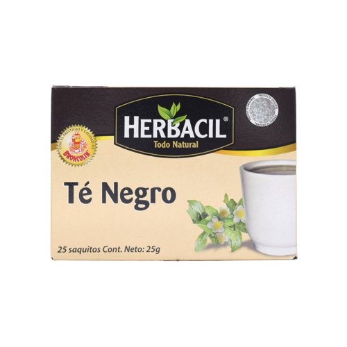 Te Instantáneo Black Tea Herbacil 25 Pzas