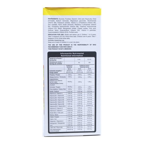 Jarabe Dinamax Junior 250 Ml - Imagen 3