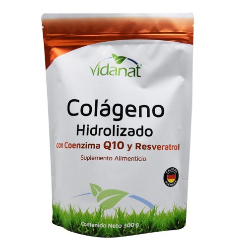Colageno Hidrolizado Con Coenzima Q10 Y Resveratrol 300 G