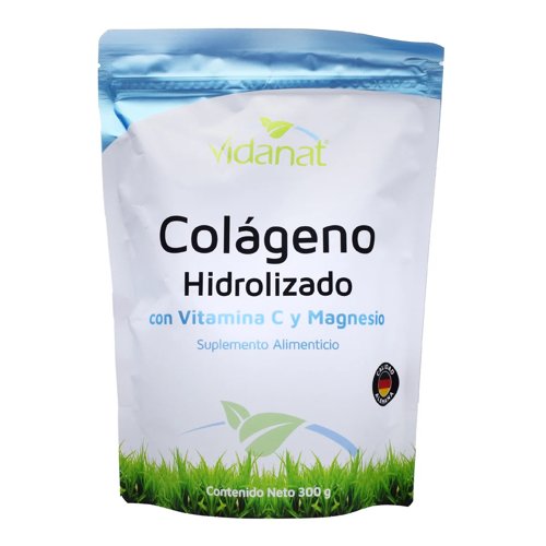 Colageno Hidrolizado Puro Con Vitamina C Y Magnesio 300 G