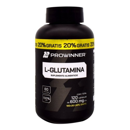 L Glutamina 100 Cap Y 20 Cap Gratis