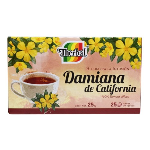 Te De Damiana De California 25 Sobres Therbal