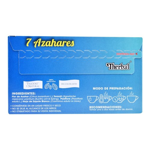 Te Instantaneo 7 Azahares Therbal 25 Pza - Imagen 3
