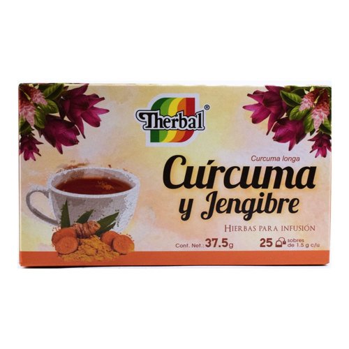 Te De Curcuma Y Jengibre 25 S