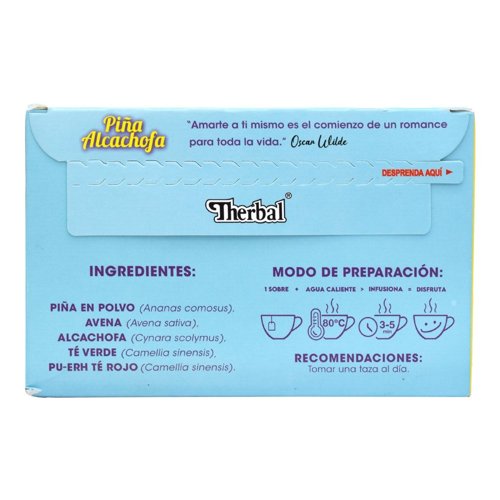 Te De Piña Y Alcachofa 30 Sob - Imagen 2