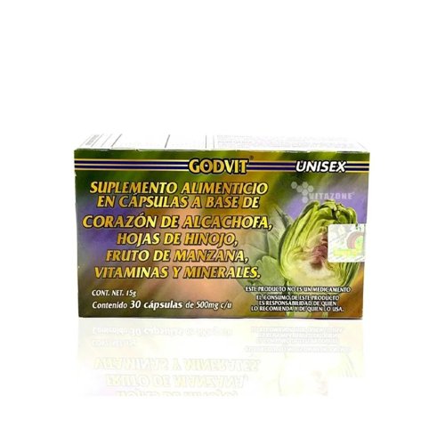 Capsulas Alcachofa Gn Vida 30 Pza