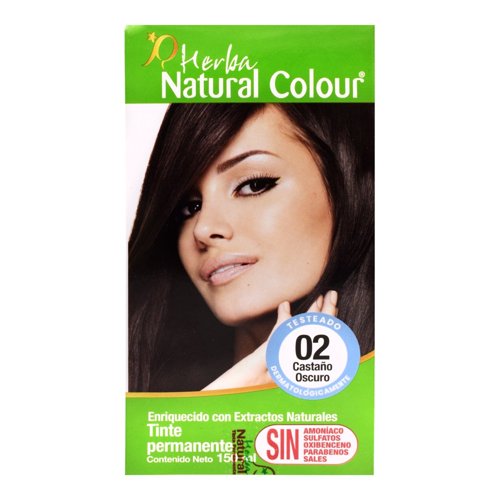 Tinte Castaño Oscuro #02 Natural Colour 1 Pza