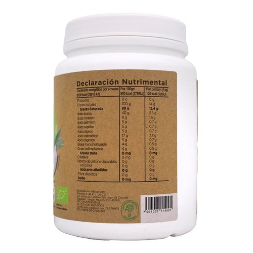 Aceite De Coco Sin Sabor 1 L - Imagen 2