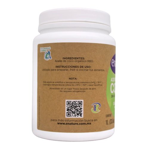 Aceite De Coco Sin Sabor 1 L - Imagen 3