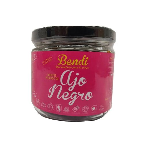 Ajo Negro Dientes Pelados 170 G