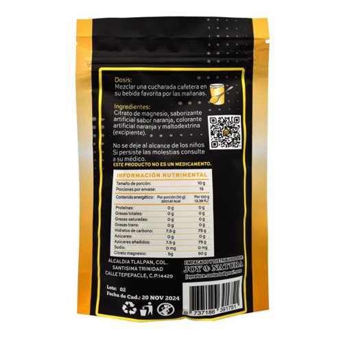 Citrato De Magnesio 150 G - Imagen 2