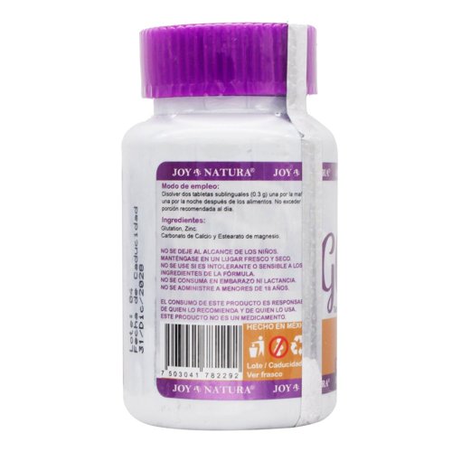 Glutation Sublingual 60 Tab - Imagen 3