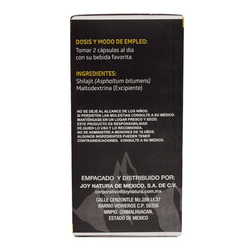 Shilajit 60 Cap - Imagen 3