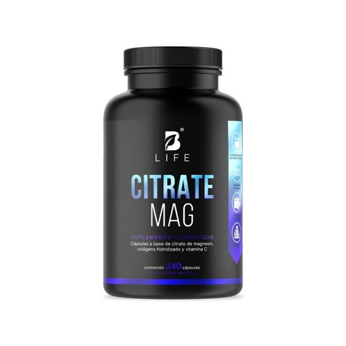 Citrato De Magnesio 240 Cap